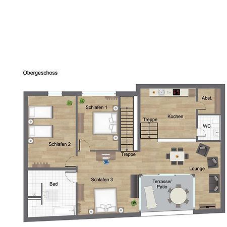 Bohnapartments - Town House Am Stadtpark - Gratis Parkplatz - Wlan Erfurt Exterior photo