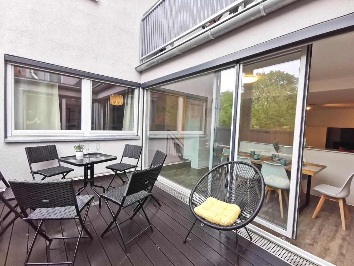 Bohnapartments - Town House Am Stadtpark - Gratis Parkplatz - Wlan Erfurt Exterior photo